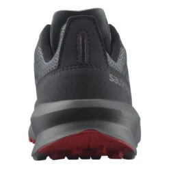 Salomon Patrol Shoes Black Grey Red Kids -Nordis Camping Shop slm l41678100 003