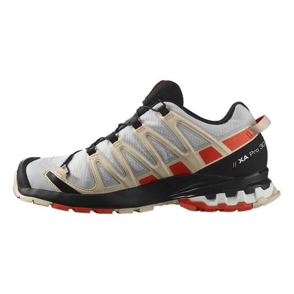 Salomon XA PRO 3D V8 GORE-TEX Shoes White Red Women 5 Salomon XA PRO 3D V8 GORE-TEX Shoes White Red Women - Image 5