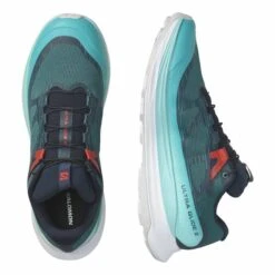 Salomon Ultra Glide 2 Shoes Blue Green 11 Salomon Ultra Glide 2 Shoes Blue Green -Nordis Camping Shop slm l47042500 006