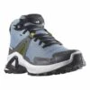 Salomon X Raise MID GORE-TEX Boots Blue Yellow Kids