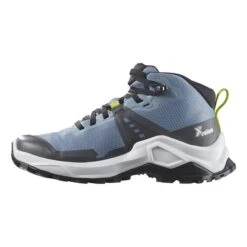 Salomon X Raise MID GORE-TEX Boots Blue Yellow Kids 10 Salomon X Raise MID GORE-TEX Boots Blue Yellow Kids -Nordis Camping Shop slm l47071600 005