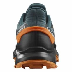 Salomon Supercross 4 GORE-TEX Shoes Dark Green Orange -Nordis Camping Shop slm l47119800 003