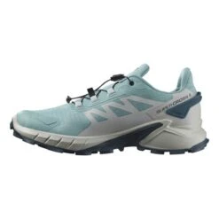 Salomon Supercross 4 GORE-TEX Shoes Sky Blue White Women 9 Salomon Supercross 4 GORE-TEX Shoes Sky Blue White Women -Nordis Camping Shop slm l47120100 004