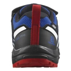 Salomon XA Pro V8 ClimaSalomon Waterproof Shoes Electric Blue Red Baby -Nordis Camping Shop slm l47126300 003