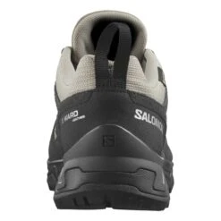Salomon X Ward Leather GORE-TEX Shoes Black Grey -Nordis Camping Shop slm l47182100 003