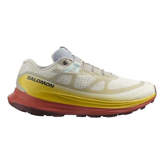 Salomon Ultra Glide 2 Shoes White Yellow Red Women 2 Salomon Ultra Glide 2 Shoes White Yellow Red Women - Image 2