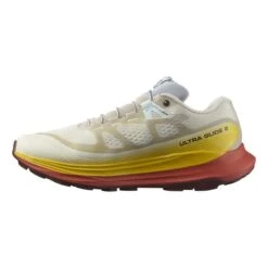 Salomon Ultra Glide 2 Shoes White Yellow Red Women 9 Salomon Ultra Glide 2 Shoes White Yellow Red Women -Nordis Camping Shop slm l47211600 004