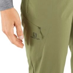 Salomon Wayfarer Regular Trousers Light Green Women -Nordis Camping Shop slm lc149040 005