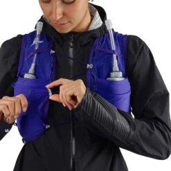 Salomon ADV Skin 8 Set Hydration Vest Dark Blue Women -Nordis Camping Shop slm lc151400 006