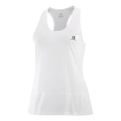 Salomon Cross Run Tank Top White Women