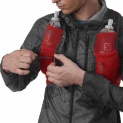 Salomon Active Skin 4 Set Hydration Vest Strawberry Red -Nordis Camping Shop slm lc1909200 005