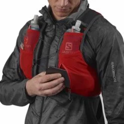 Salomon Active Skin 4 Set Hydration Vest Strawberry Red -Nordis Camping Shop slm lc1909200 006
