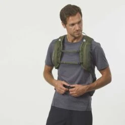 Salomon XT 20L Backpack Khaki Green -Nordis Camping Shop slm lc2060400 003