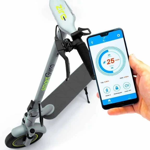 SmartGyro Ziro Electric Scooter Grey 2 SmartGyro Ziro Electric Scooter Grey - Image 2