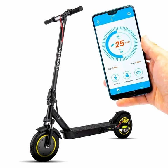 SmartGyro Ziro Pro Electric Scooter Black 2 SmartGyro Ziro Pro Electric Scooter Black - Image 2