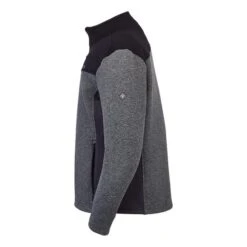 Spyder Encore Full Zip Fleece Black Grey 8 Spyder Encore Full Zip Fleece Black Grey -Nordis Camping Shop spd 191250 014 003