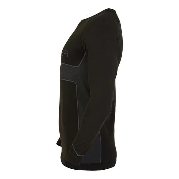 Spyder Momentum Long Sleeve Base Layer Top Black 5 Spyder Momentum Long Sleeve Base Layer Top Black - Image 5