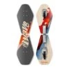 Longboard Street Surfing Wave Rider Abstrakt Black Red