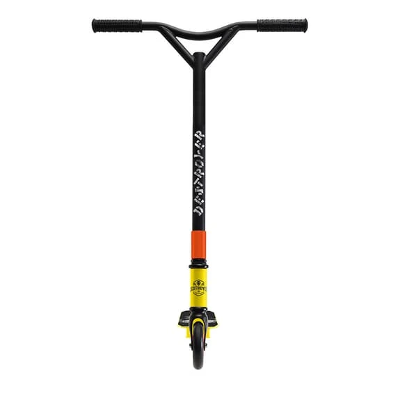 Scooter Street Surfing Destroyer Fire Mask Black Yellow 2 Scooter Street Surfing Destroyer Fire Mask Black Yellow - Image 2