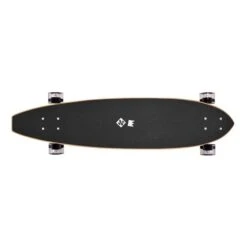 Longboard Street Surfing Cut Kicktail 36' Rumble Jungle White Black -Nordis Camping Shop ssf 06 14 007 2 004