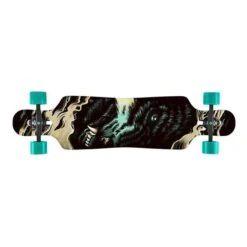 Longboard Street Surfing Freeride 39' Curve Wolf Black Blue Turquoise 8 Longboard Street Surfing Freeride 39' Curve Wolf Black Blue Turquoise -Nordis Camping Shop ssf 06 16 008 2 003