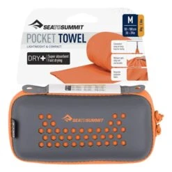 Towel Sea To Summit Pocket 100x50 Cm Orange -Nordis Camping Shop sts acp071051 050609 003