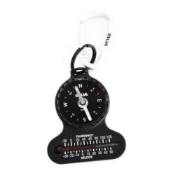 Silva Pocket Compass W/ Thermometer Black