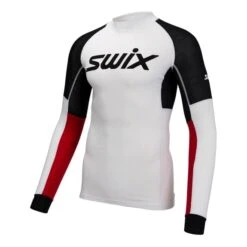 Base Layer Swix Triac RaceX Long Sleeve White