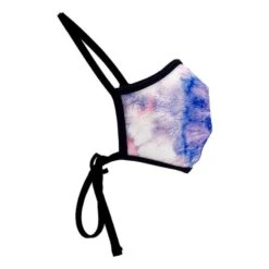 Turbo 50 Neck Grip Reusable Protective Mask White Blue