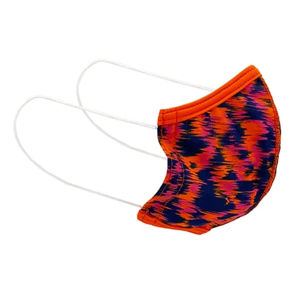 Turbo 50 Ear Grip Reusable Protective Mask Orange 1 Turbo 50 Ear Grip Reusable Protective Mask Orange