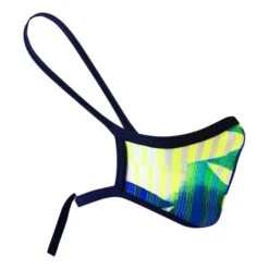Turbo 2 Reusable Protective Mask Black Blue Yellow