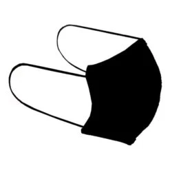 Turbo 50 Ear Grip Reusable Protective Mask Black