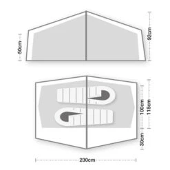 Terra Nova Zephyros Compact 2 Tent Green 5 Terra Nova Zephyros Compact 2 Tent Green -Nordis Camping Shop tn 44zc2v3 003