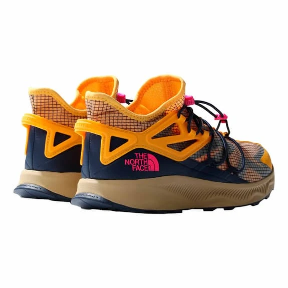 The North Face Oxeye Mid Hiking Shoes Orange Blue 2 The North Face Oxeye Mid Hiking Shoes Orange Blue - Image 2