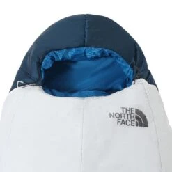 The North Face Cat's Meow Eco -7C Regular Sleeping Bag White Blue -Nordis Camping Shop tnf nf0a52dz4k7 lng 003