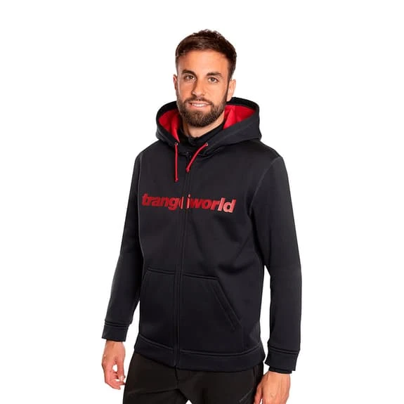 Trangoworld Ripon Sweatshirt Black Red 5 Trangoworld Ripon Sweatshirt Black Red - Image 5