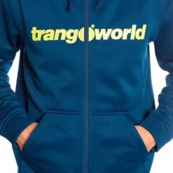 Trangoworld Ripon Sweatshirt Blue Lime Green -Nordis Camping Shop tr pc007033 5nb 004