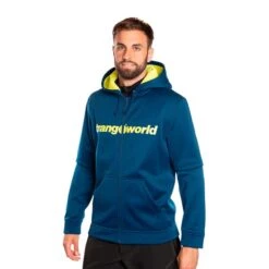 Trangoworld Ripon Sweatshirt Blue Lime Green -Nordis Camping Shop tr pc007033 5nb 005