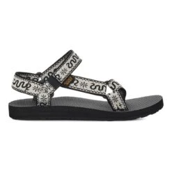 Sandals Teva Original Universal White Grey Women