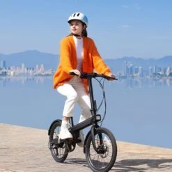 Xiaomi QiCycle C2 Folding Electric Bike Black -Nordis Camping Shop xi orcyclec2 003